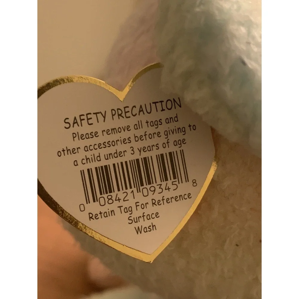 TY Beanie Buddy - GROOVY the Ty-Dyed Bear‎ (14 inch) - MWMTs Stuffed Animal Toy